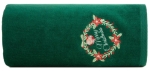Świąteczny zielony ręcznik kąpielowy 70x140 Merry Christmas