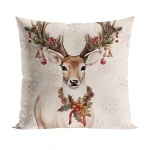 Poszewka dekoracyjna świąteczna 40x40 Vintage Jelonek