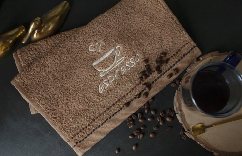 Zestaw kuchennych ręczników 30x50 Coffee