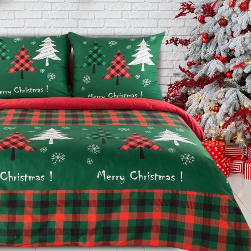 Pościel świąteczna bawełniana 220x200 Feliks