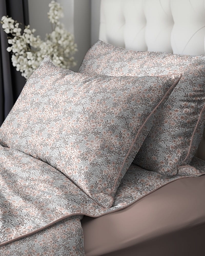 Pościel z perkalu 160x200 drobne kwiaty Lame Percale