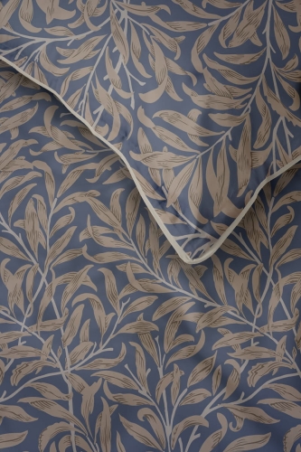 Pościel z perkalu 220x200 liście Lame Percale