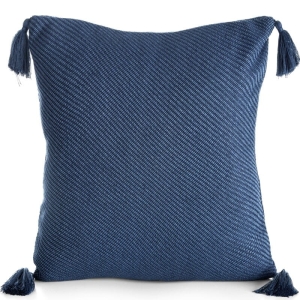 Poszewka Granatowa 45x45 Chwosty