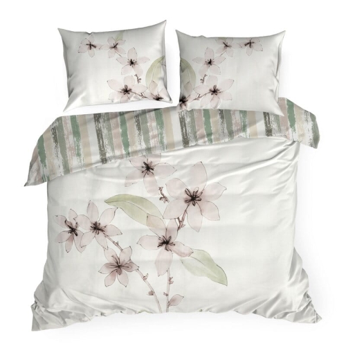 Pościel Premium makosatyna bawełniana 160x200 Bianca