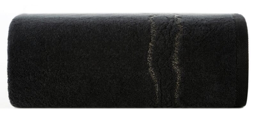 Ręcznik bawełniany czarny 50x90 Karin