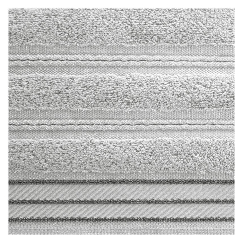 Ręcznik 50x90 srebrny