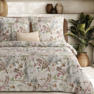 Komplet pościeli z bawełny satynowej Spring 160x200 florystyczne motywy