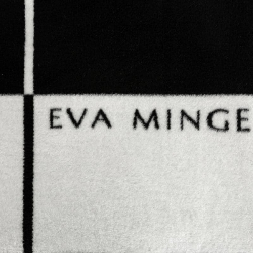 Koc Minge 220x240 Biało Czarny