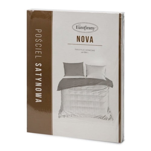 Ekskluzywna pościel biało srebrna 220x200 