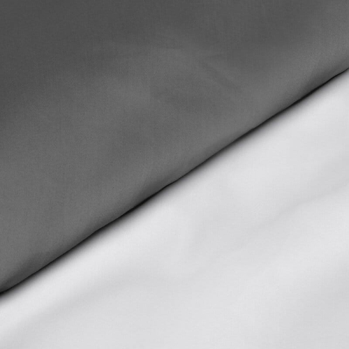 Ekskluzywna pościel biało stalowa 220x200
