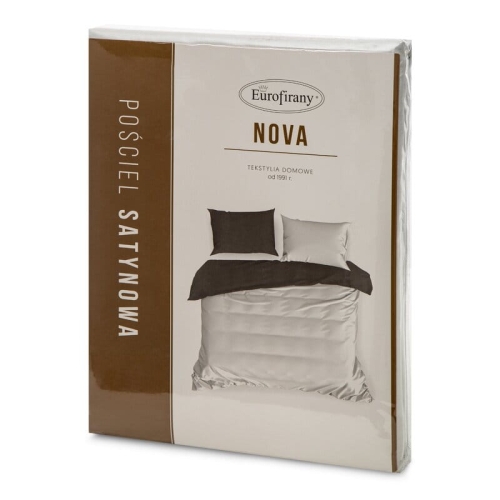 Ekskluzywna pościel biało stalowa 220x200