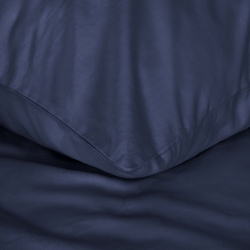 Ekskluzywna pościel 160x200 w kolorze ciemnogranatowym 