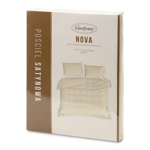 Ekskluzywna pościel 160x200 w kolorze kremowym