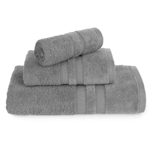 Ręcznik bawełniany do twarzy stalowy 30x50 Porto