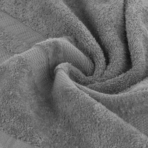 Ręcznik bawełniany do twarzy stalowy 30x50 Porto