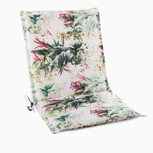 Siedzisko wodoodporne do ogrodu - tropikalny wzór 