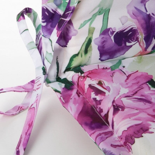 Siedzisko wodoodporne do ogrodu - piwonie i irysy