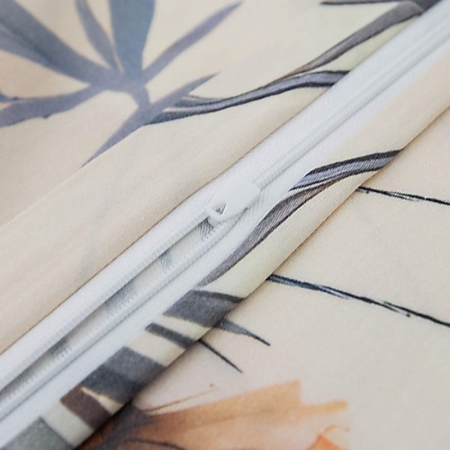 Pościel z bawełny satynowej w intensywny kwiatowy wzór 220x200 Satynlove