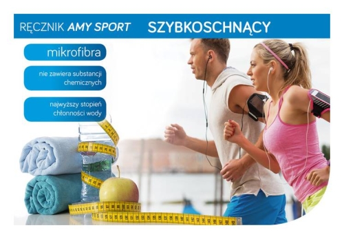 Ręcznik szybkoschnący 70x140 biały