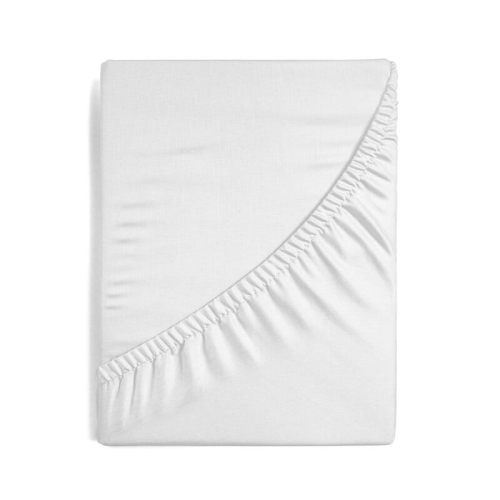 Prześcieradło D91 220x240 jersey z gumką w kolorze białym