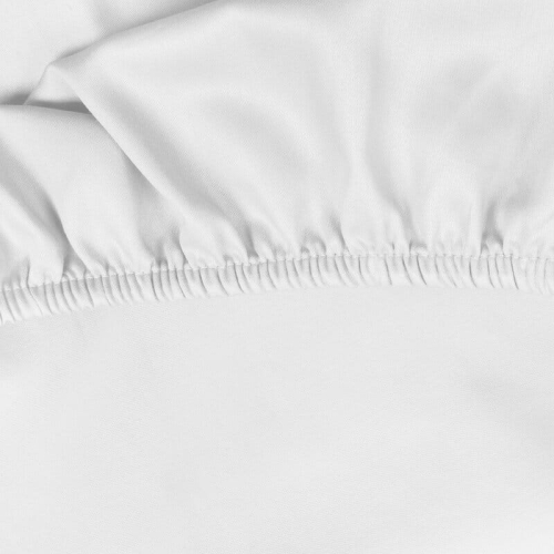 Prześcieradło D91 220x240 jersey z gumką w kolorze białym