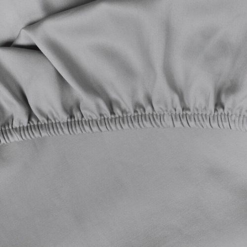 Prześcieradło D91 220x240 jersey z gumką w kolorze stalowym