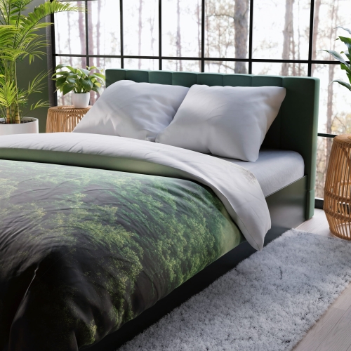 Komplet pościeli z bawełny satynowej 220x200 Forest