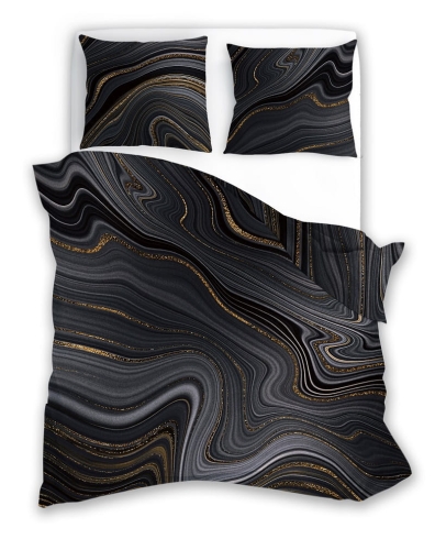 Pościel satyna bawełniana Nobile 220x200 Marmur