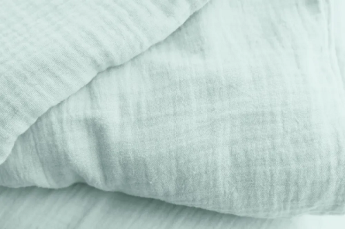 Komplet pościeli muślinowej 220x200 miętowej