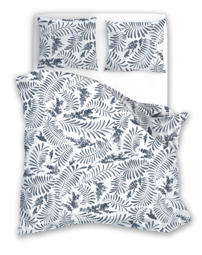 Pościel bawełniana Elegant 160x200 w liście