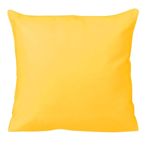 Poszewka 40x40 żółta