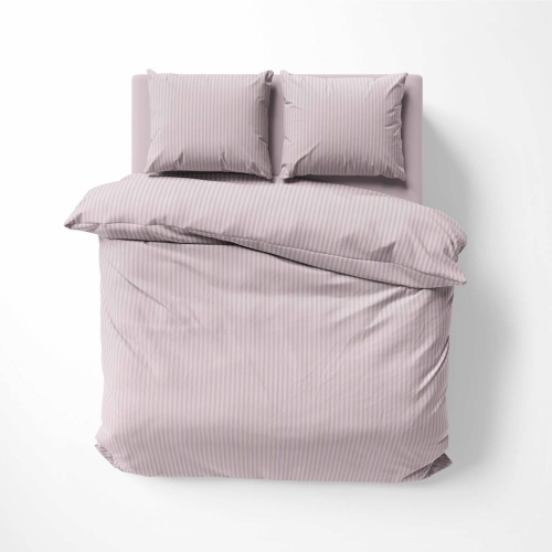 Pościel adamaszkowa Pure 180x200 pudroworóżowa