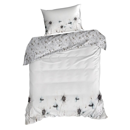 Pościel Premium bawełna satynowa 140x200 Kwiaty