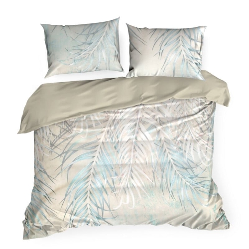 Pościel Premium bawełna satynowa 220x200 Liście Palmowe