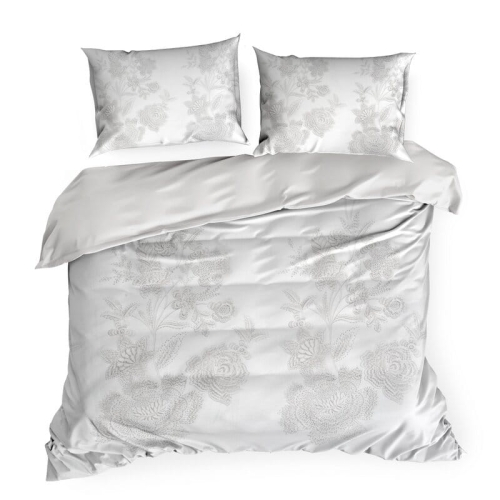 Pościel Premium bawełna satynowa 160x200 Motyw Roślinny