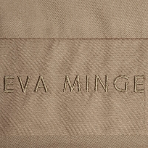 Ekskluzywna pościel jasno brązowa 220x200 Ewa Minge