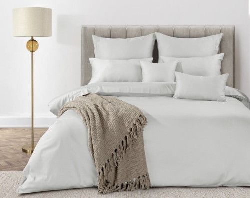 Ekskluzywna pościel biała 160x200 Ewa Minge