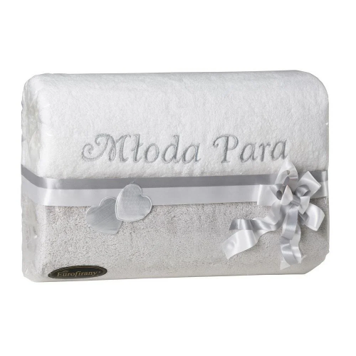 Komplet dwóch ręczników 50x90 Młoda Para 