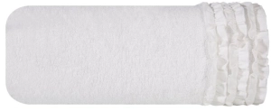 Ręcznik 50x90 kremowy z falbanką 