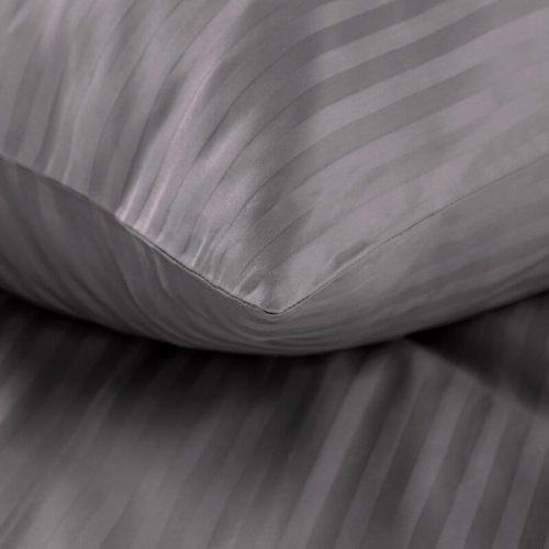 Komplet pościeli z adamaszku 160x200 stalowej