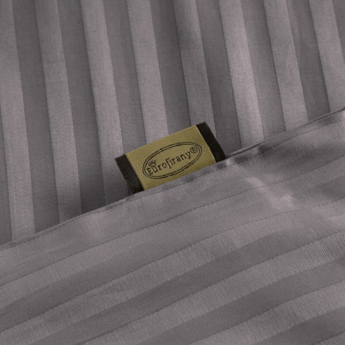 Komplet pościeli z adamaszku 160x200 stalowej