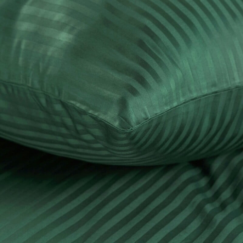 Komplet pościeli z adamaszku 220x200 ciemno zielonej