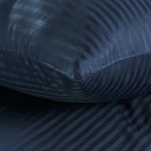 Komplet pościeli z adamaszku 220x200 granatowej