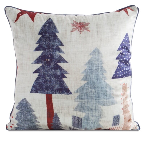Poszewka świąteczna 45x45 Choinki