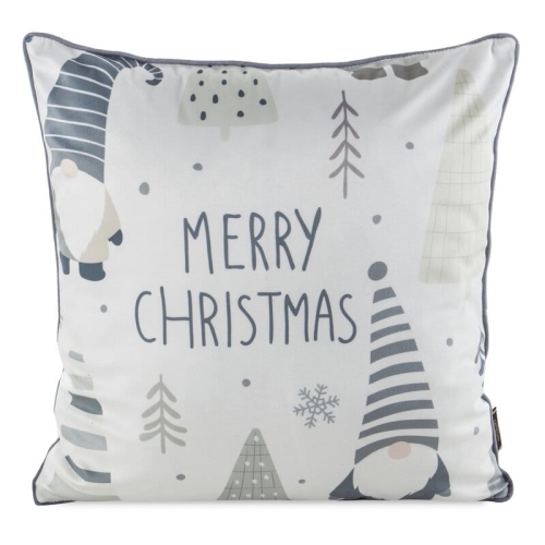 Poszewka świąteczna Merry Christmas 45x45 Skrzaty