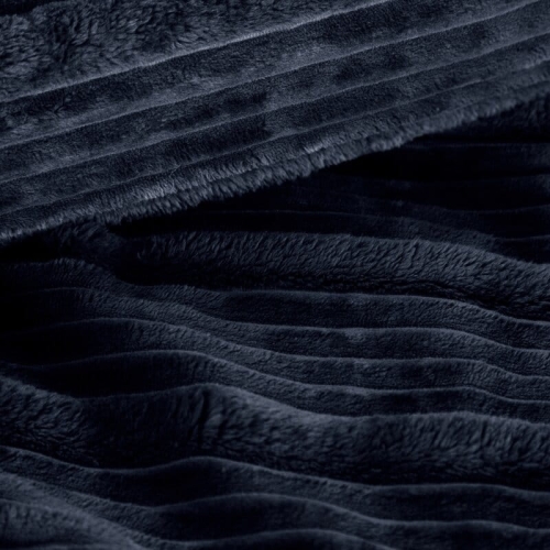 Koc Nina 220x200 granatowy