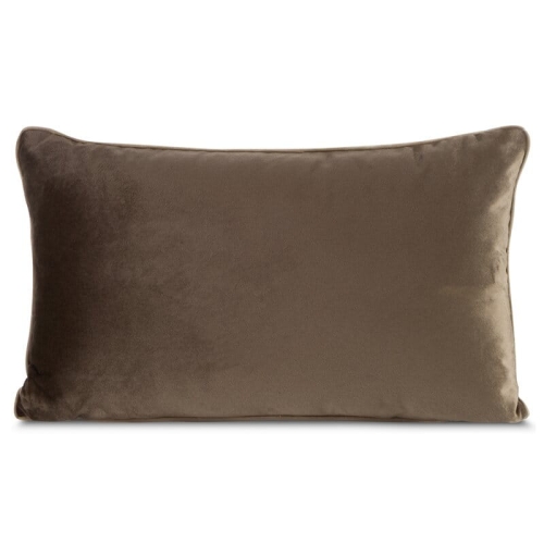 Poduszka Gaja 30x50 ciemno brązowa