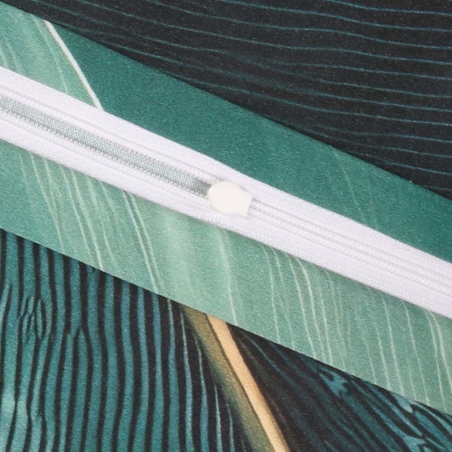 Pościel z bawełny satynowej Satynlove 160x200 Liście