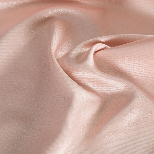 Poszewka pudrowo różowa 40x40 z lurexem