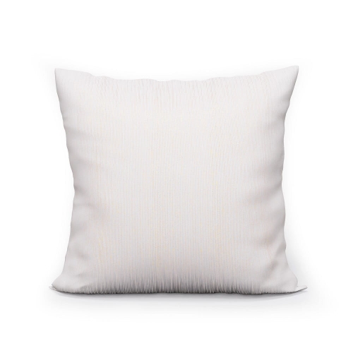 Poszewka kremowa 40x40 z lurexem